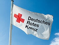 Fahne des DRK